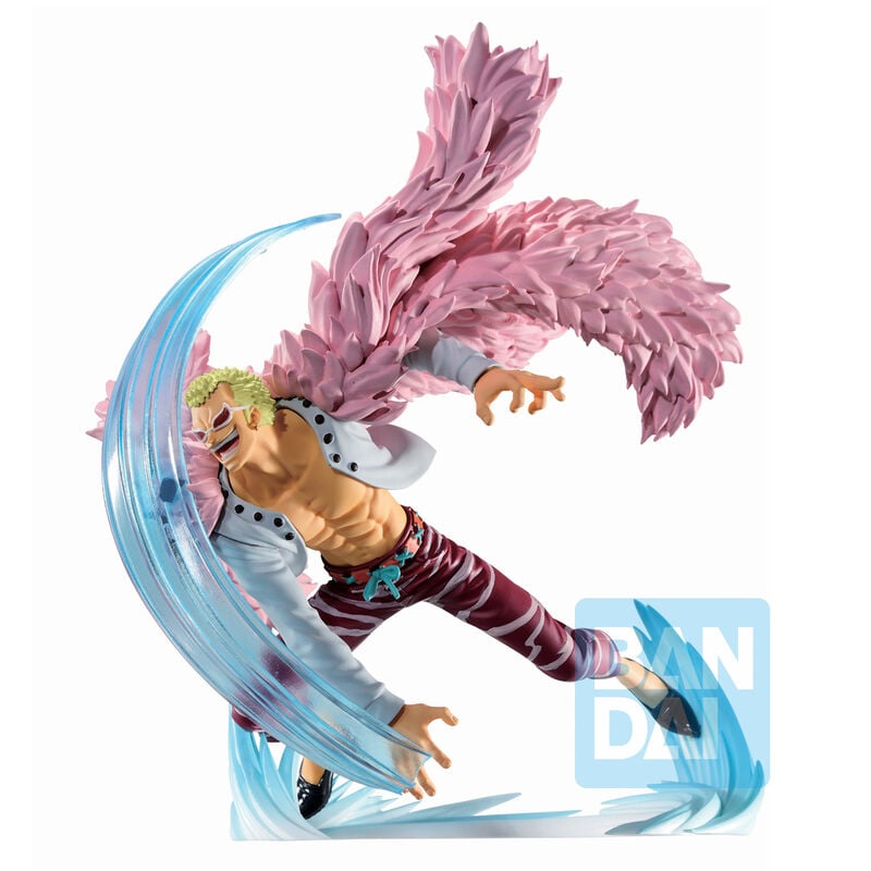 Figura Ichibansho de Donquixote Doflamingo con efecto azul