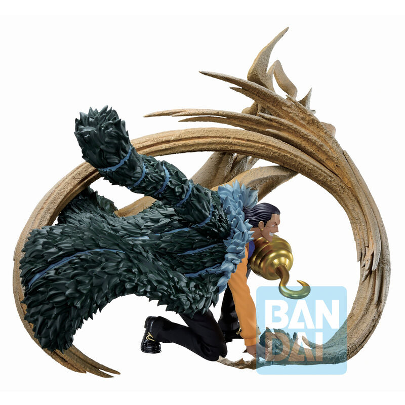 Figura Ichibansho de Crocodile de One Piece con efecto de arena - 2