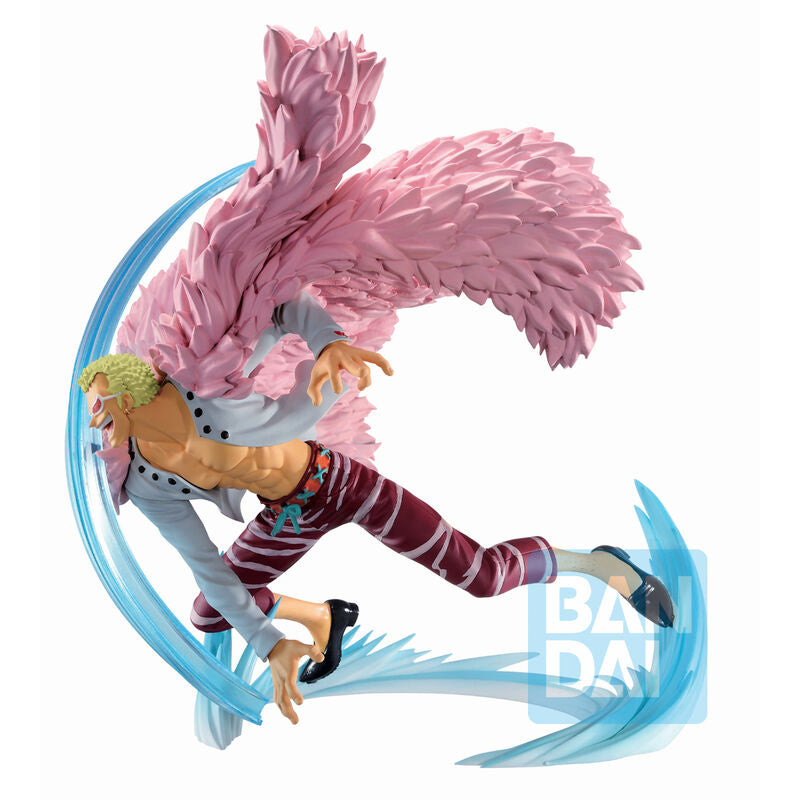 Figura Ichibansho de Donquixote Doflamingo con efecto azul - 3