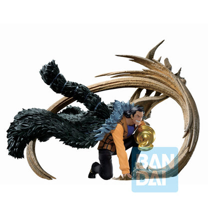 Figura Ichibansho de Crocodile de One Piece con efecto de arena - 3