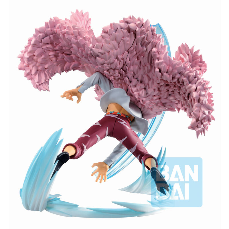 Figura Ichibansho de Donquixote Doflamingo con efecto azul - 4