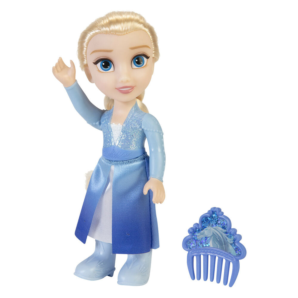 Muñeca Disney Frozen 2 de 15 cm con cepillo, surtido Elsa y Anna - 5
