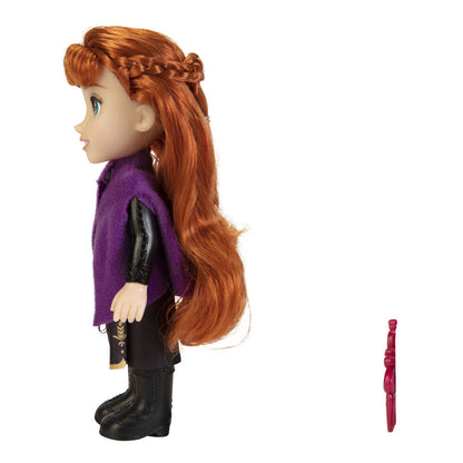 Muñeca Disney Frozen 2 de 15 cm con cepillo, surtido Elsa y Anna - 9
