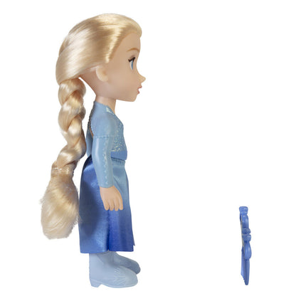 Muñeca Disney Frozen 2 de 15 cm con cepillo, surtido Elsa y Anna - 6