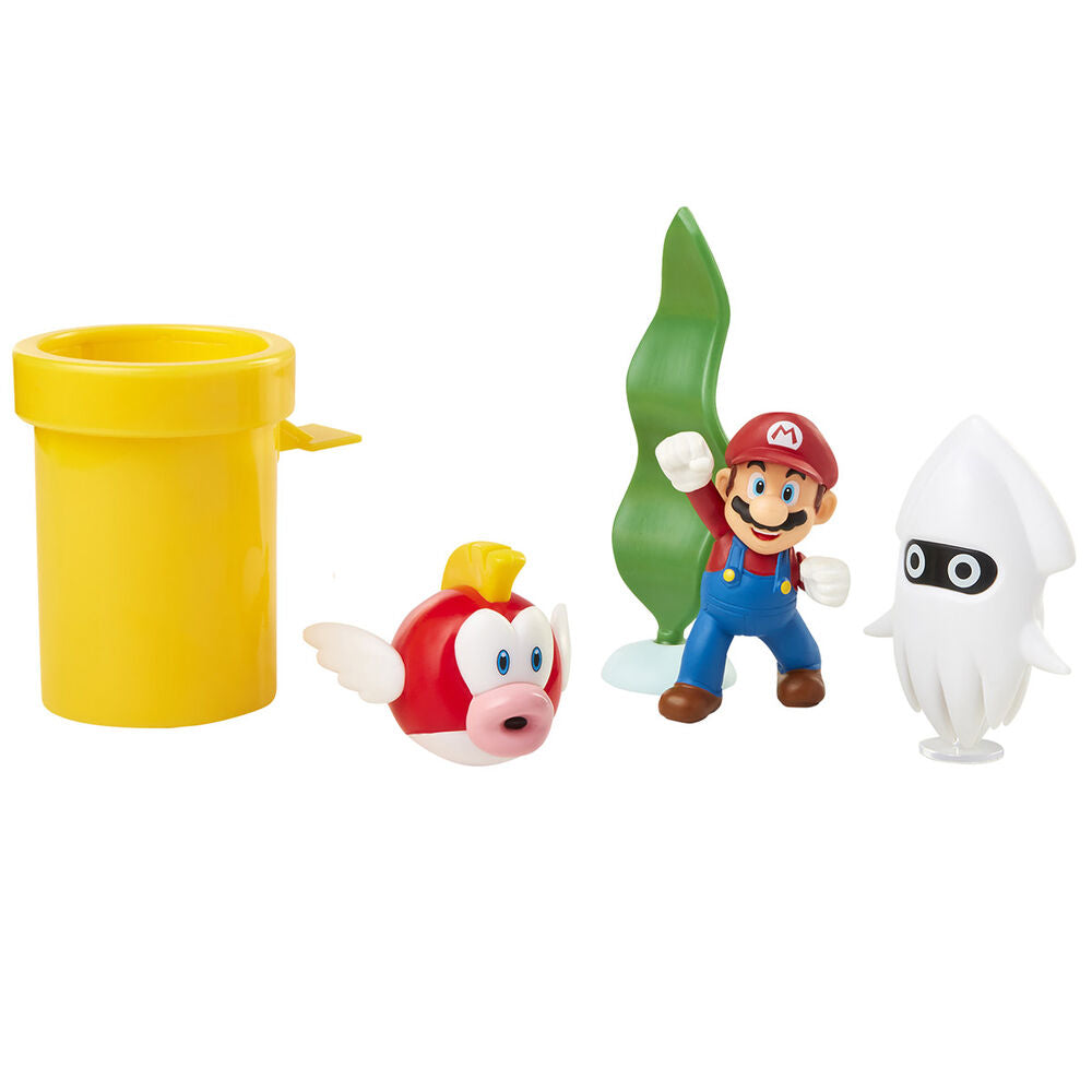Diorama Super Mario surtido con figuras y escenarios - 2