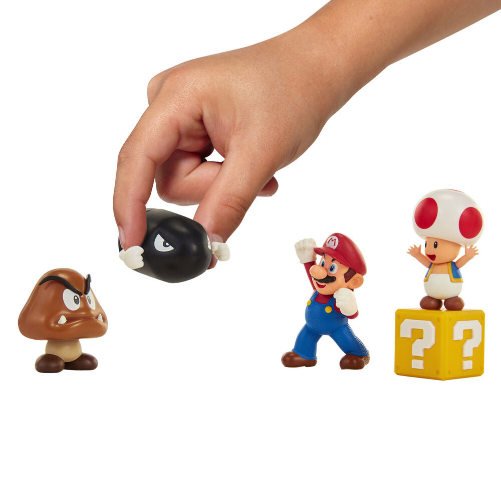 Diorama Super Mario surtido con figuras y escenarios - 3