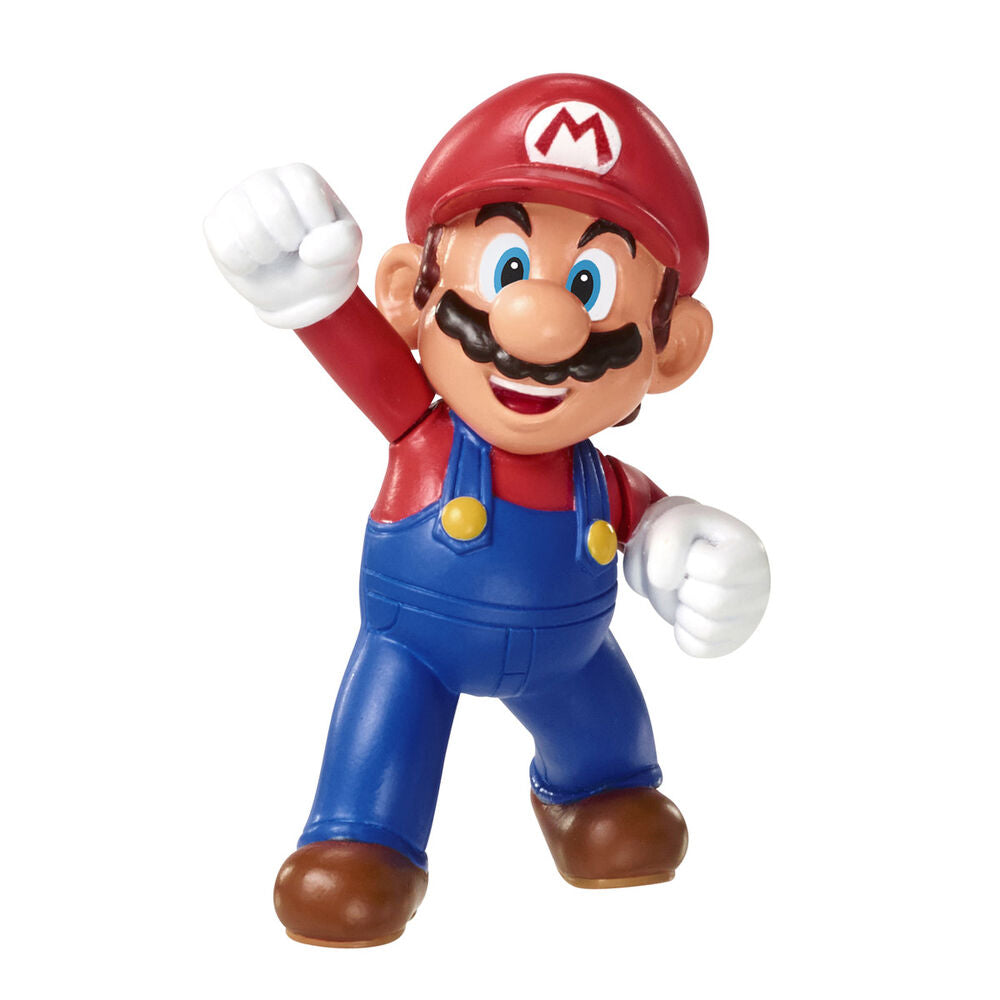 Blister diorama clásico de Super Mario con Mario, Toad y Goomba - 4