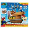 Playset Deluxe Aeronave de Bowser Super Mario con figura de Mario