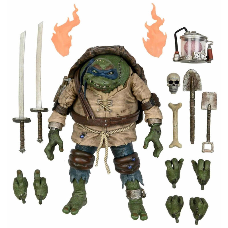 Figura NECA de Leonardo como Igor el Jorobado de Tortugas Ninja - 2