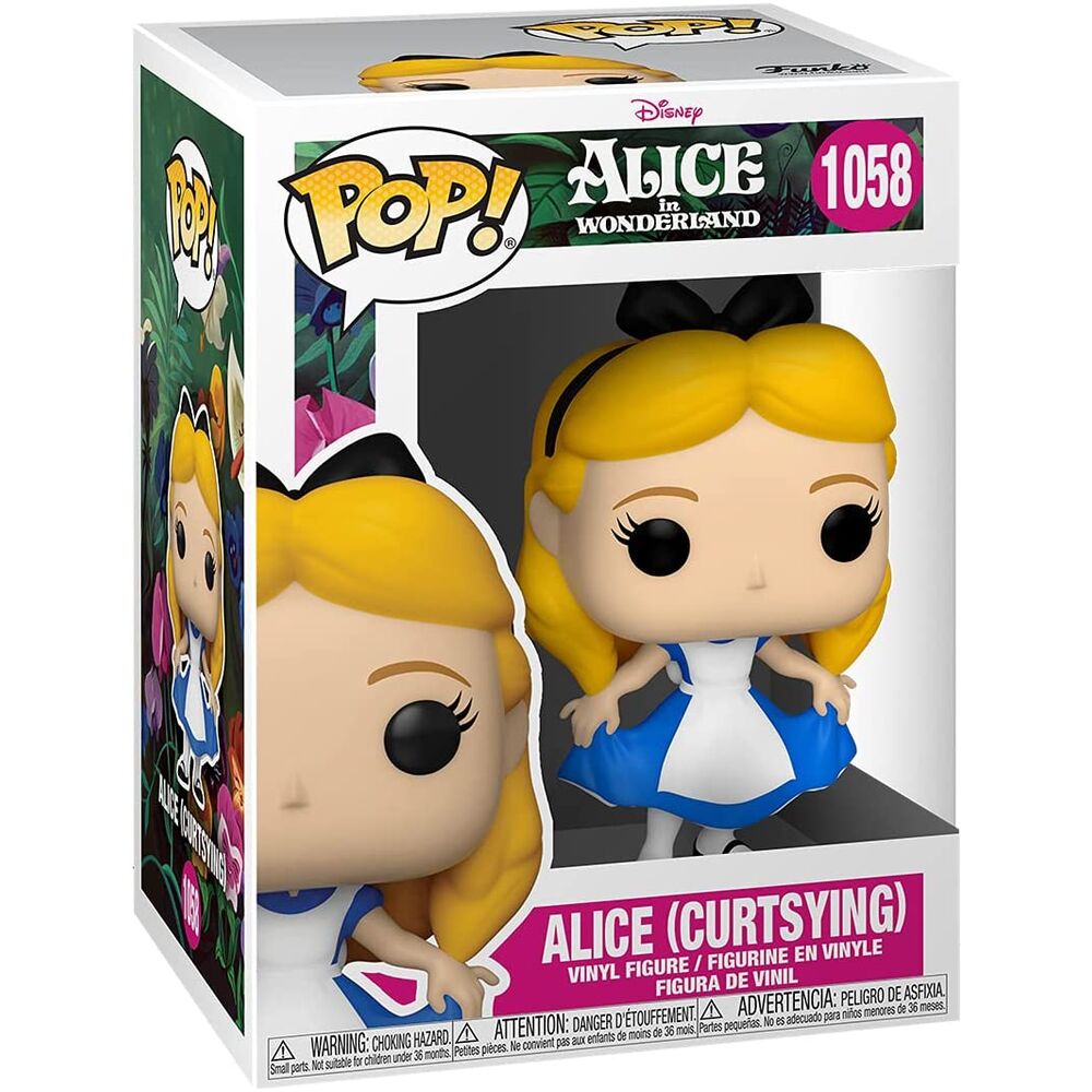 Figura Funko POP! de Alice de Alicia en el País de las Maravillas con vestido azul