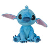 Peluche azul de Stitch Disney sentado con orejas rosas
