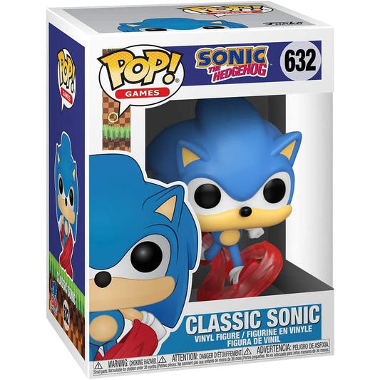 Figura Funko POP de Sonic corriendo con efecto rojo de movimiento - 2