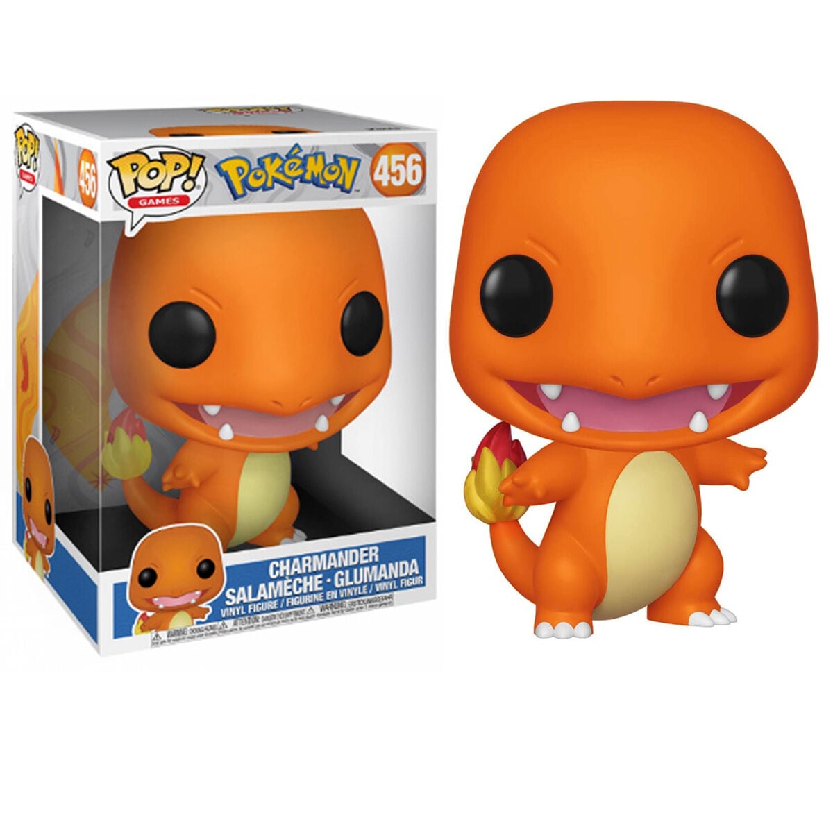 Figura Funko POP! de Charmander en caja con ventana