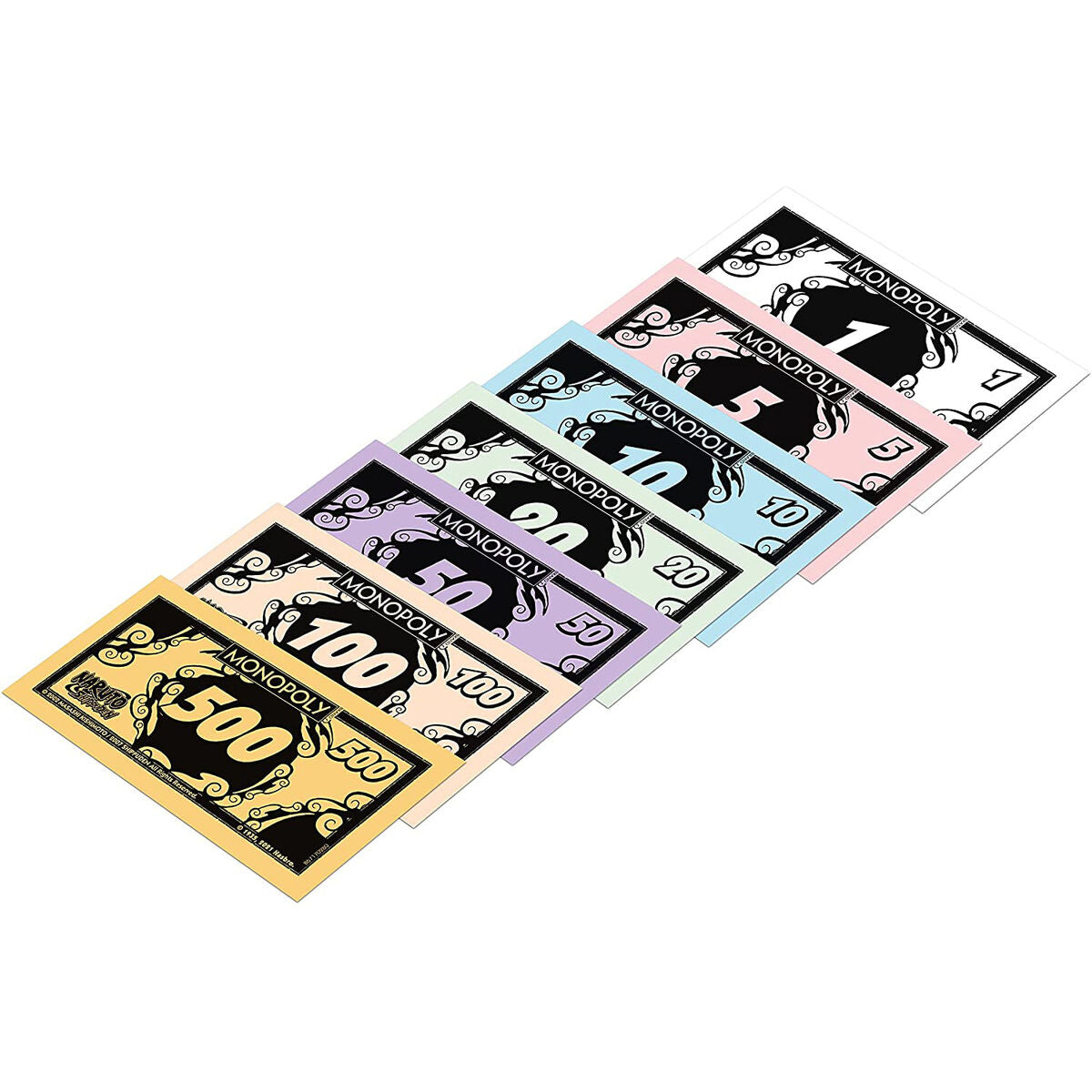 Juego de mesa Monopoly Naruto Shippuden con tablero y peones coleccionables - 6