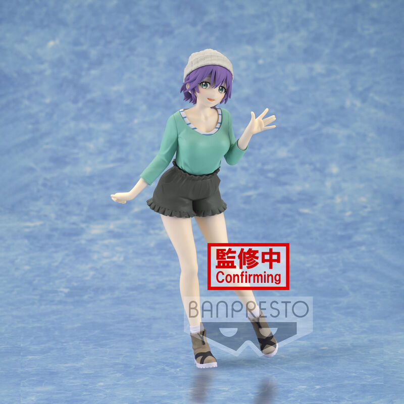 Figura Kyunties de Hiro Segawa con gorro blanco y cabello morado - 2