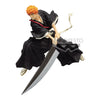 Figura de Ichigo Kurosaki de Bleach con espada, modelo Soul Entered de Banpresto
