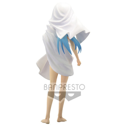 Figura de Raphael con túnica blanca y cabello azul - 4