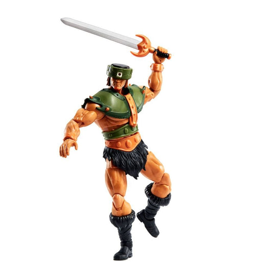 Figura articulada de Tri-Klops Masterverse con armadura verde - 3