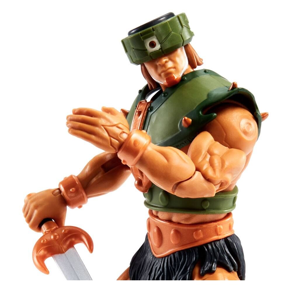 Figura articulada de Tri-Klops Masterverse con armadura verde - 6