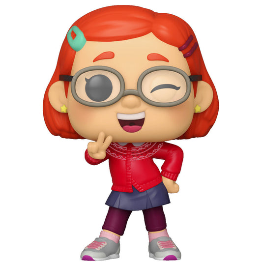 Figura Funko POP! de Meilin Lee de Turning Red con gafas y cárdigan rojo