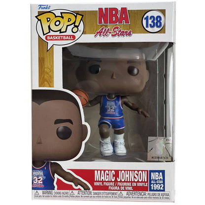 Figura Funko POP! de Magic Johnson NBA All Star 1992 con balón - 4