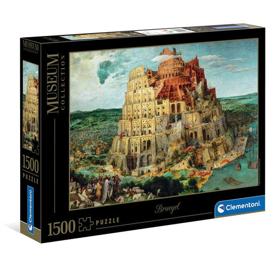 Puzzle Clementoni de 1500 piezas con La Torre de Babel de Bruegel