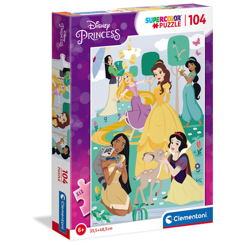Puzzle Clementoni Disney Princesas de 104 piezas