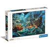Puzzle Clementoni de 6000 piezas con batalla de barcos piratas