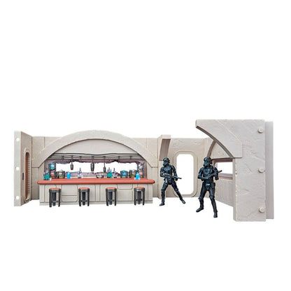 Escenario Nevarro Cantina de Star Wars The Mandalorian con figura Imperial Death Trooper - 5