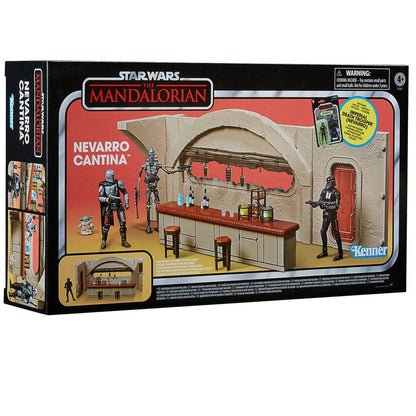 Escenario Nevarro Cantina de Star Wars The Mandalorian con figura Imperial Death Trooper