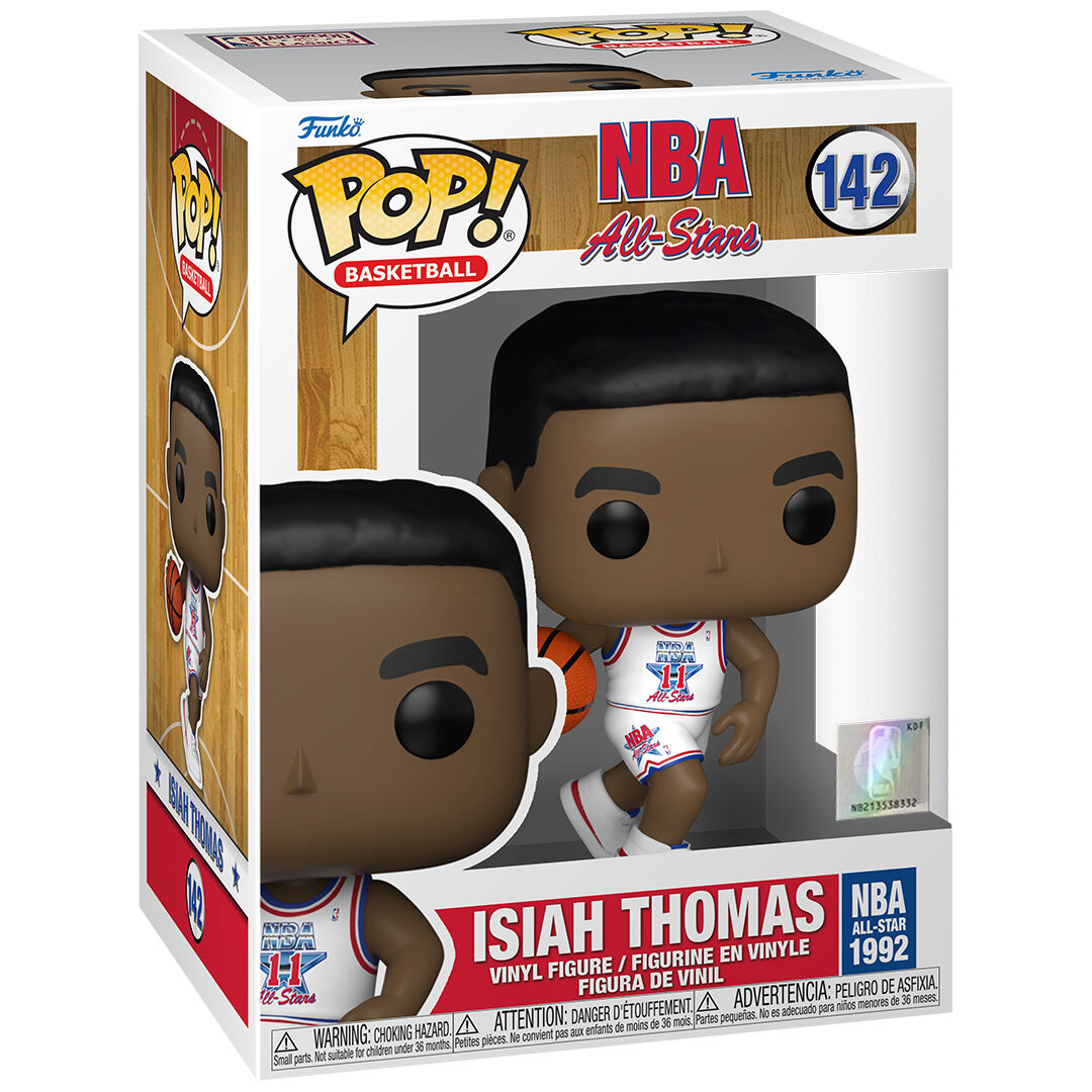 Figura Funko POP! de Isiah Thomas NBA All Star 1992 con balón - 3