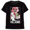Camiseta negra Dragon Ball Z Villains con Majin Buu, Freezer y Cell