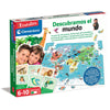 Caja del puzzle Clementoni Descubramos el mundo de 124 piezas