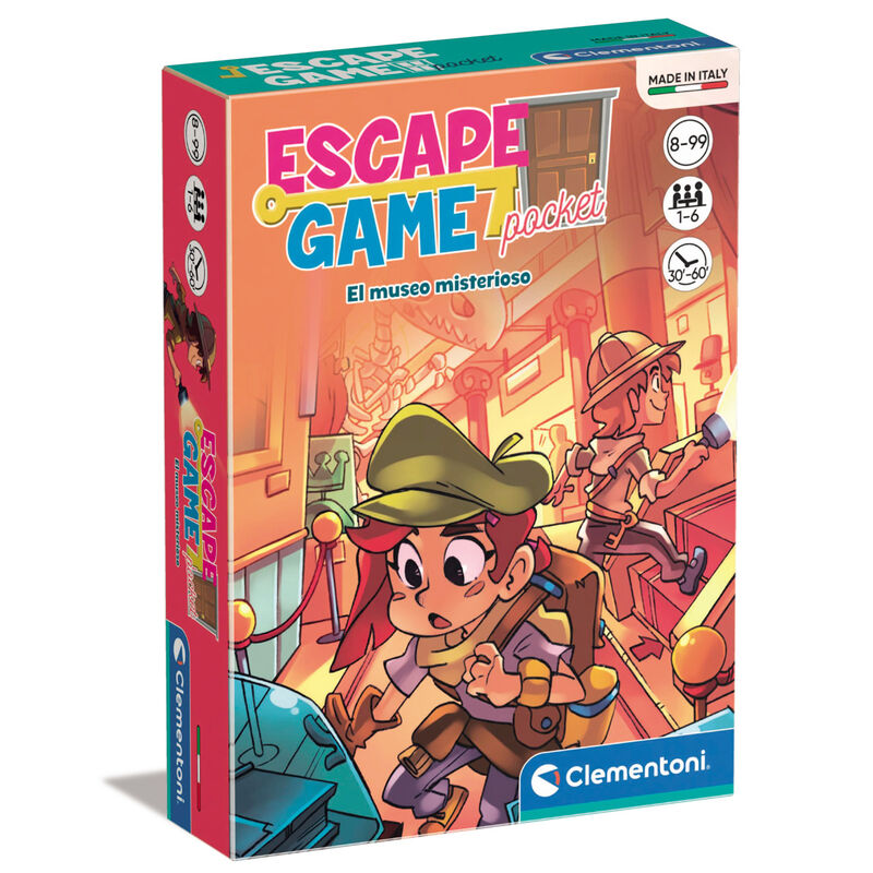 Clementoni Escape Game Pocket El museo misterioso