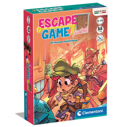 Clementoni Escape Game Pocket El museo misterioso