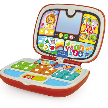Portátil educativo Clementoni con animales, letras, números y espejo