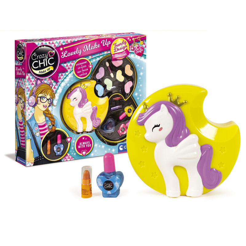 Set de maquillaje Unicornio Crazy Chic Clementoni - 2