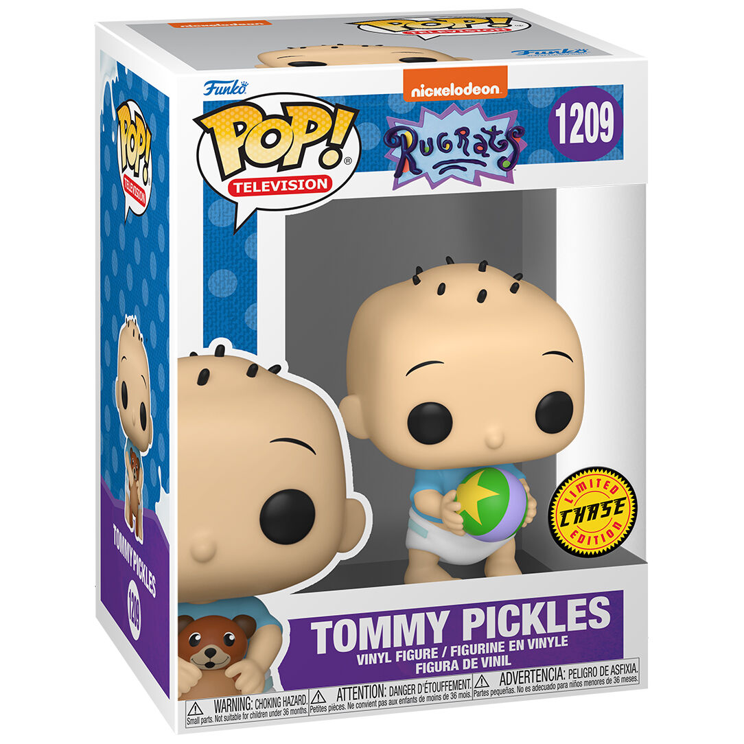 Figura Funko POP! Chase de Tommy Pickles de Rugrats con pelota