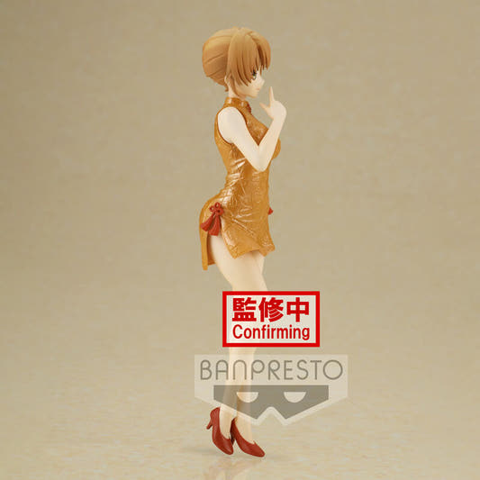 Figura de Iroha Isshiki Kyunties con vestido naranja - 3