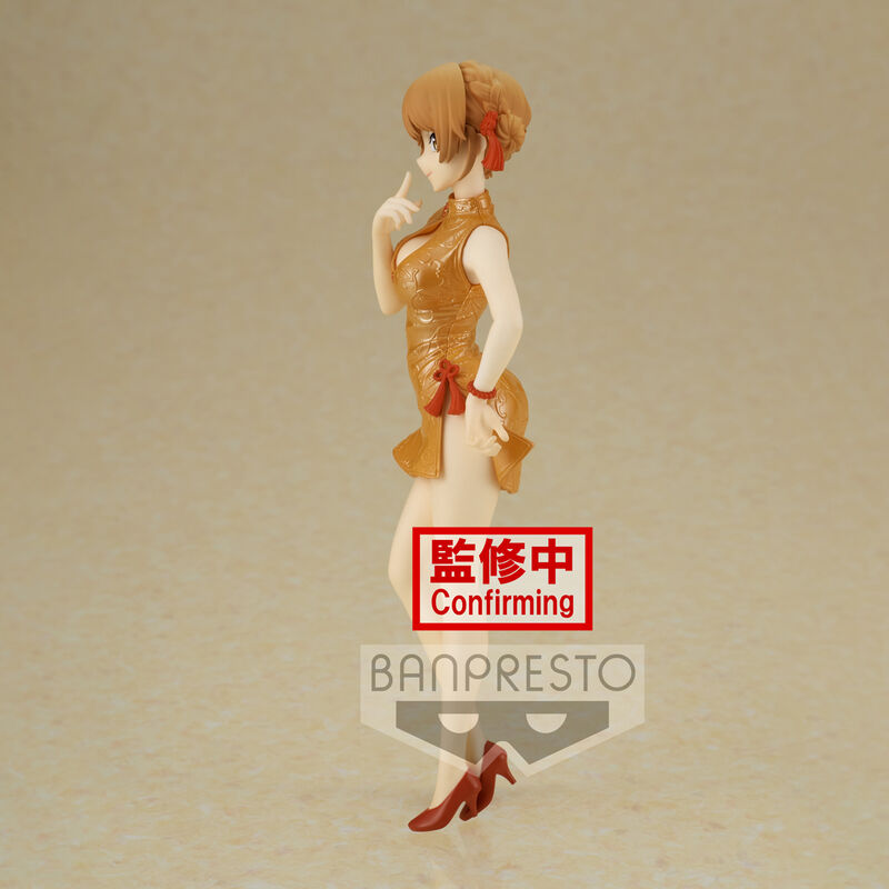 Figura de Iroha Isshiki Kyunties con vestido naranja - 4
