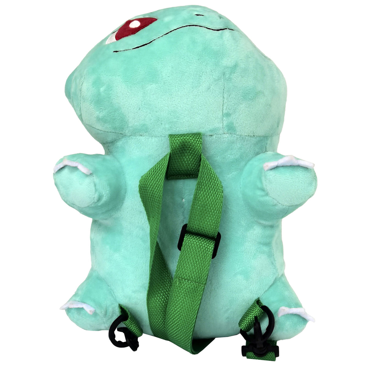 Mochila de peluche de Bulbasaur Pokémon en tonos verde y azul verdoso - 2