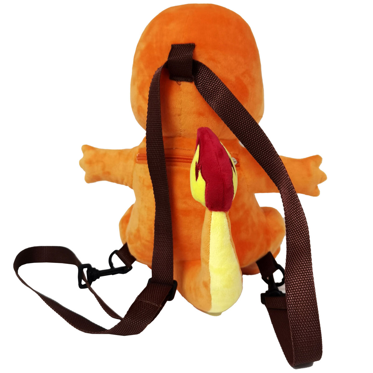 Mochila de peluche de Charmander Pokémon en color naranja - 3