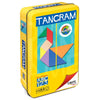 Tangram de madera CAYRO en caja metálica amarilla