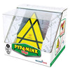 Cubo rompecabezas piramidal Pyraminx Edge amarillo de RECENT TOYS