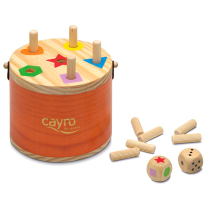 Juego de mesa CAYRO Super Six con recipiente, palitos y dado - 2