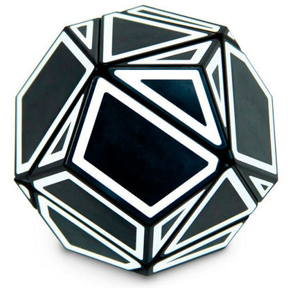 Cubo Ghost Xtreme de RECENT TOYS con diseño geométrico en blanco y negro - 2