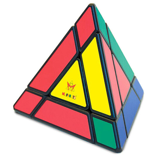 Cubo rompecabezas piramidal Pyraminx Edge amarillo de RECENT TOYS - 2
