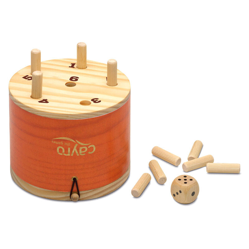 Juego de mesa CAYRO Super Six con recipiente, palitos y dado - 3