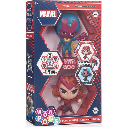 Set WOW! POD Marvel con figuras de Vision y Scarlet Witch