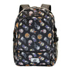 Mochila Wind Naruto Shippuden negra con personajes estampados